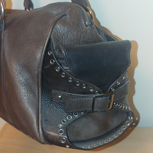 Vintage tassle leather bag - Picture 3 of 5